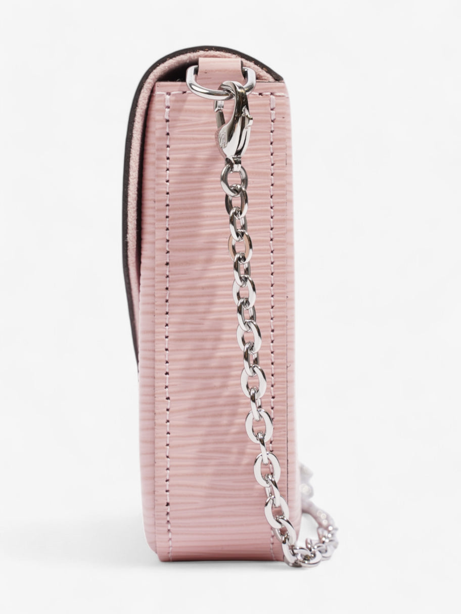 Louis Vuitton Pochette Felicie Rose Ballerine Epi Leather Image 12