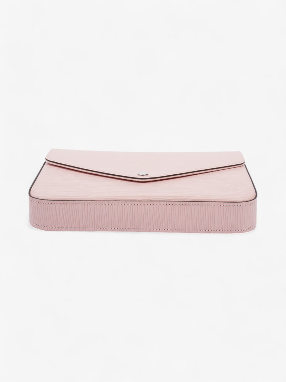 Louis Vuitton Pochette Felicie Rose Ballerine Epi Leather Image 15