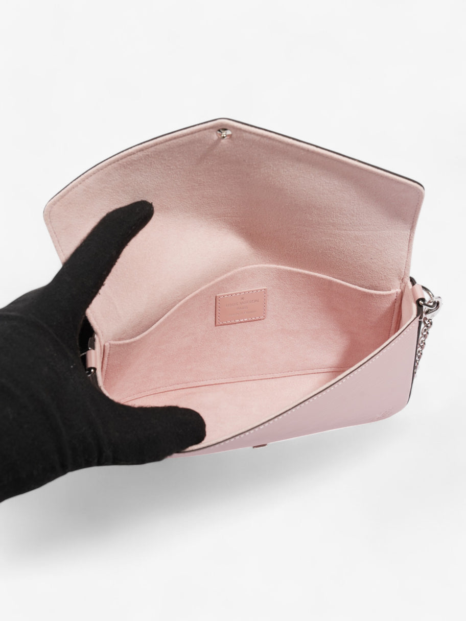 Louis Vuitton Pochette Felicie Rose Ballerine Epi Leather Image 17