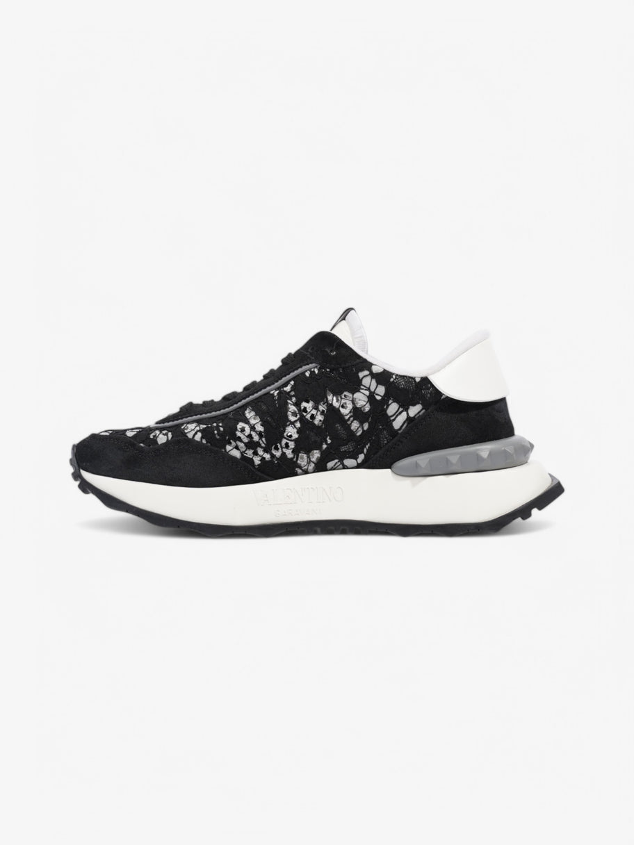 Valentino V Logo Runner Black / White Lace EU 38.5 UK 5.5 Image 3