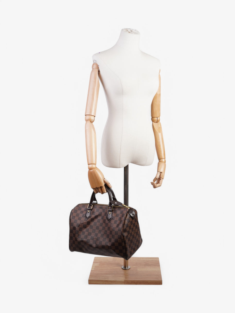 Louis Vuitton Speedy Damier Ebene Coated Canvas 30 Image 2
