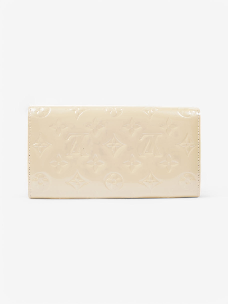 Louis Vuitton Sarah Wallet Cream Vernis Leather Image 2