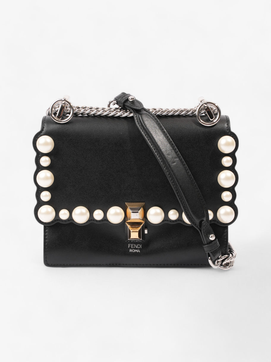 Fendi Kan I Black Leather Small Image 1