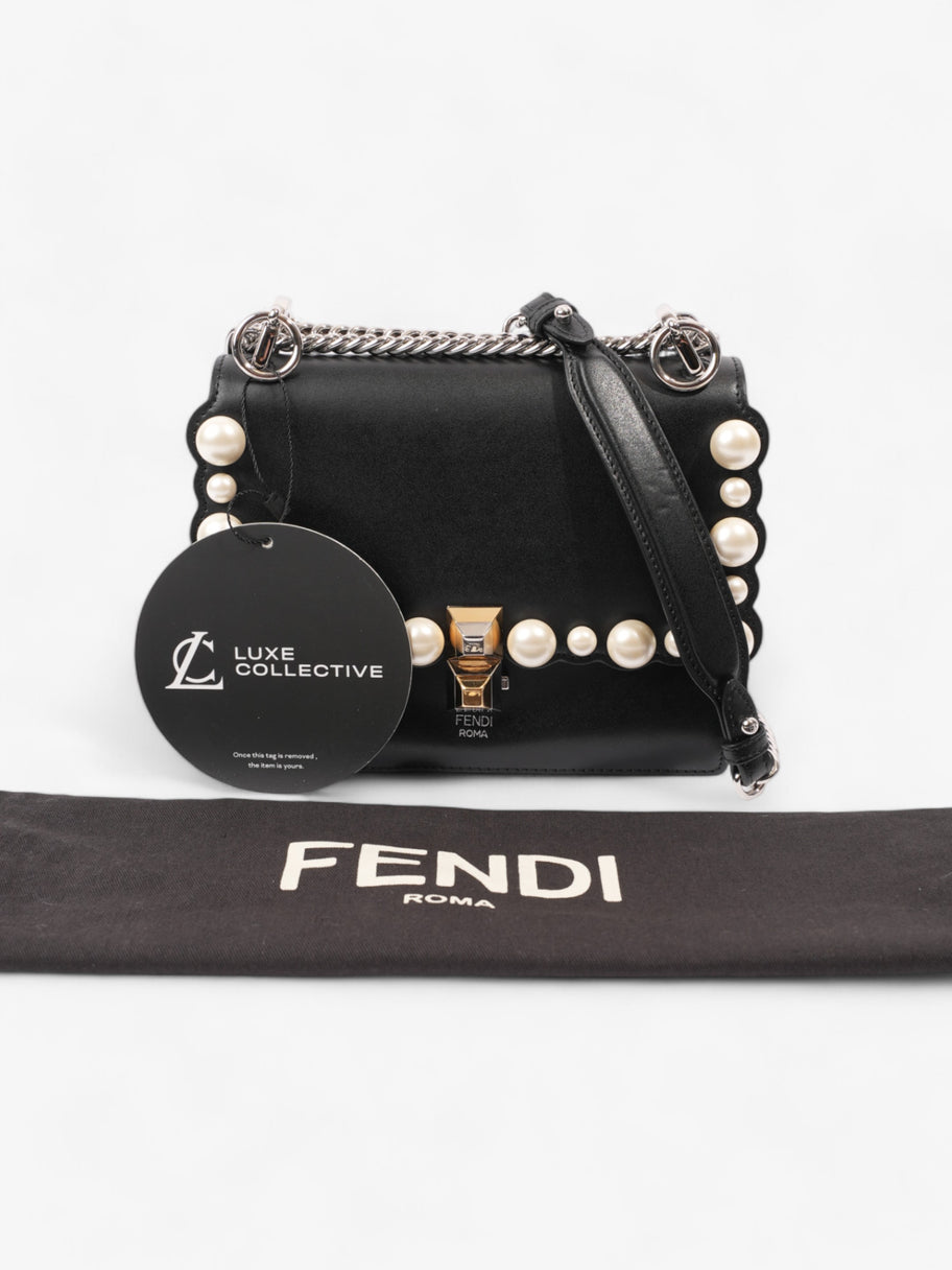 Fendi Kan I Black Leather Small Image 11