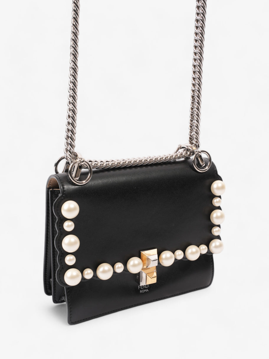 Fendi Kan I Black Leather Small Image 7