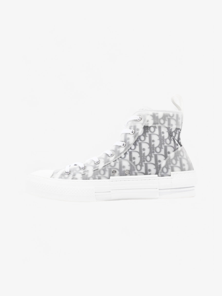 Christian Dior B23 White  / Grey Oblique Rubber EU 44 UK 10 Image 3