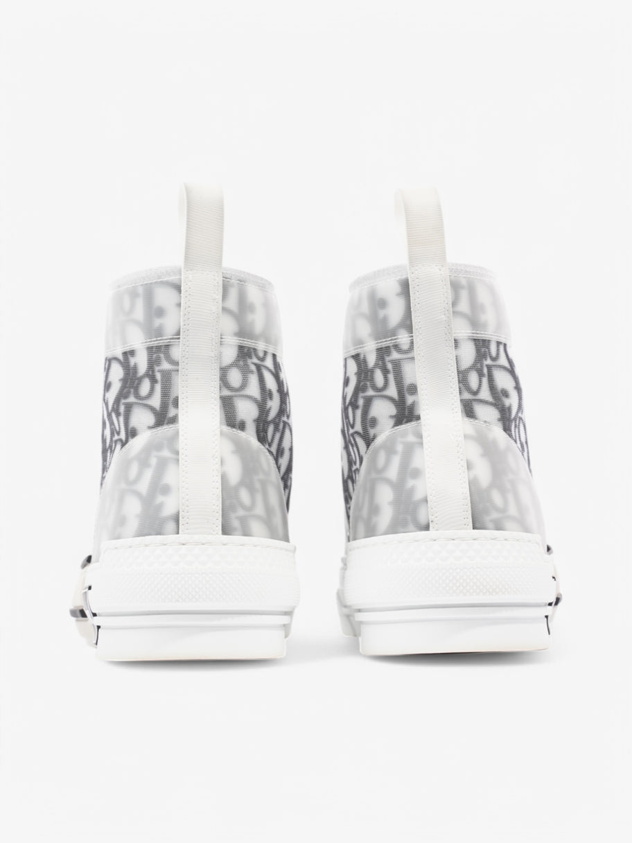 Christian Dior B23 White  / Grey Oblique Rubber EU 44 UK 10 Image 6