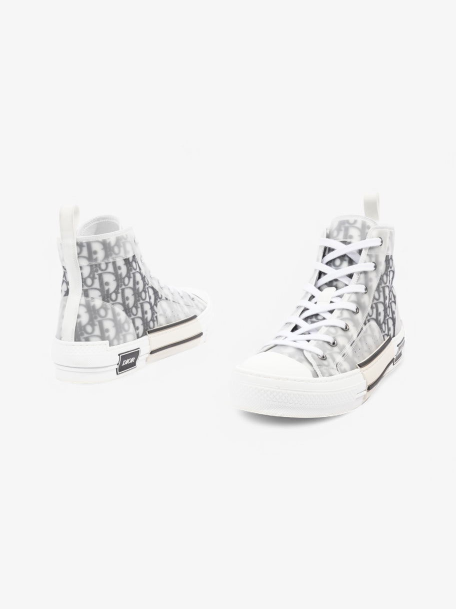 Christian Dior B23 White  / Grey Oblique Rubber EU 44 UK 10 Image 9