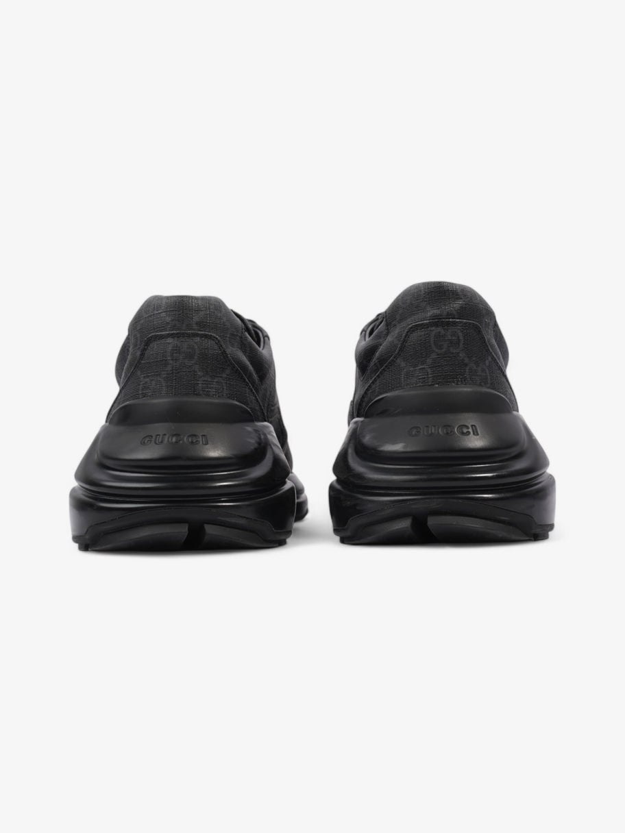 Gucci Rhyton Black Coated Canvas EU 42 UK 8 Image 6