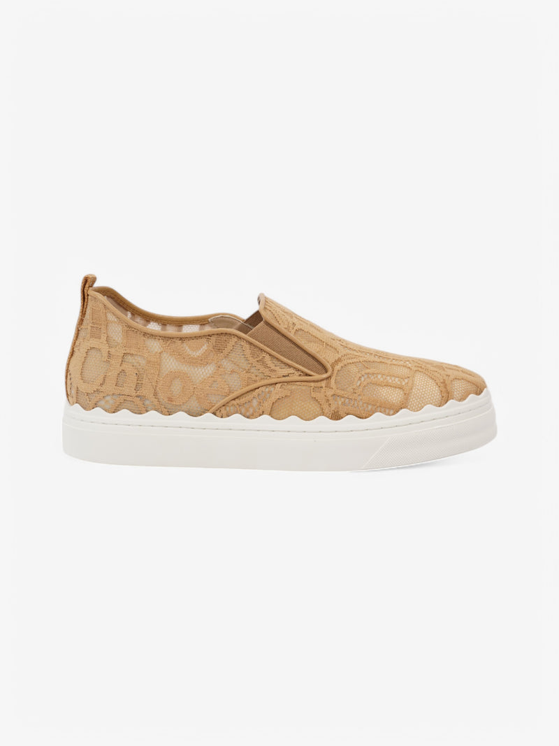  Chloe Lauren Lace Slip Beige  Lace EU 39 UK 6