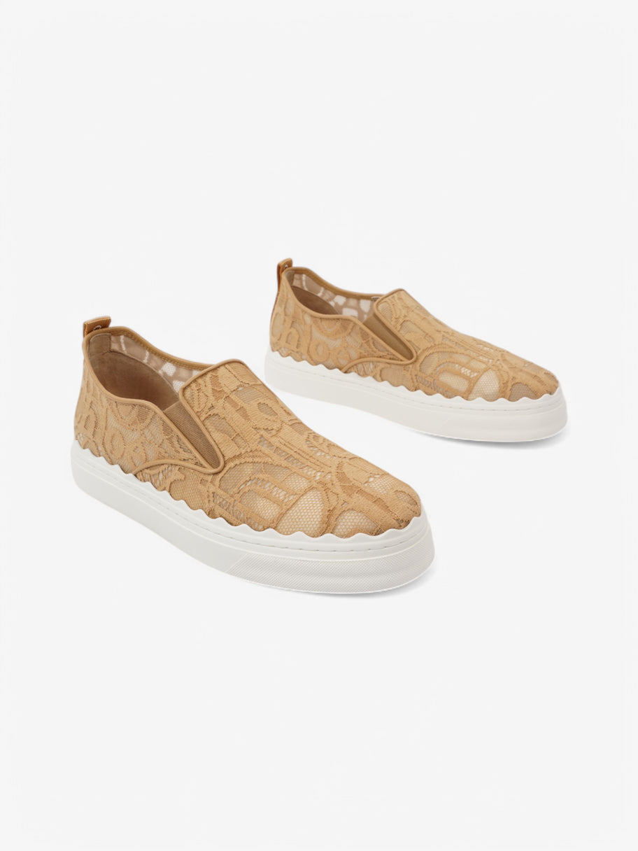 Chloe Lauren Lace Slip Beige  Lace EU 39 UK 6 Image 2