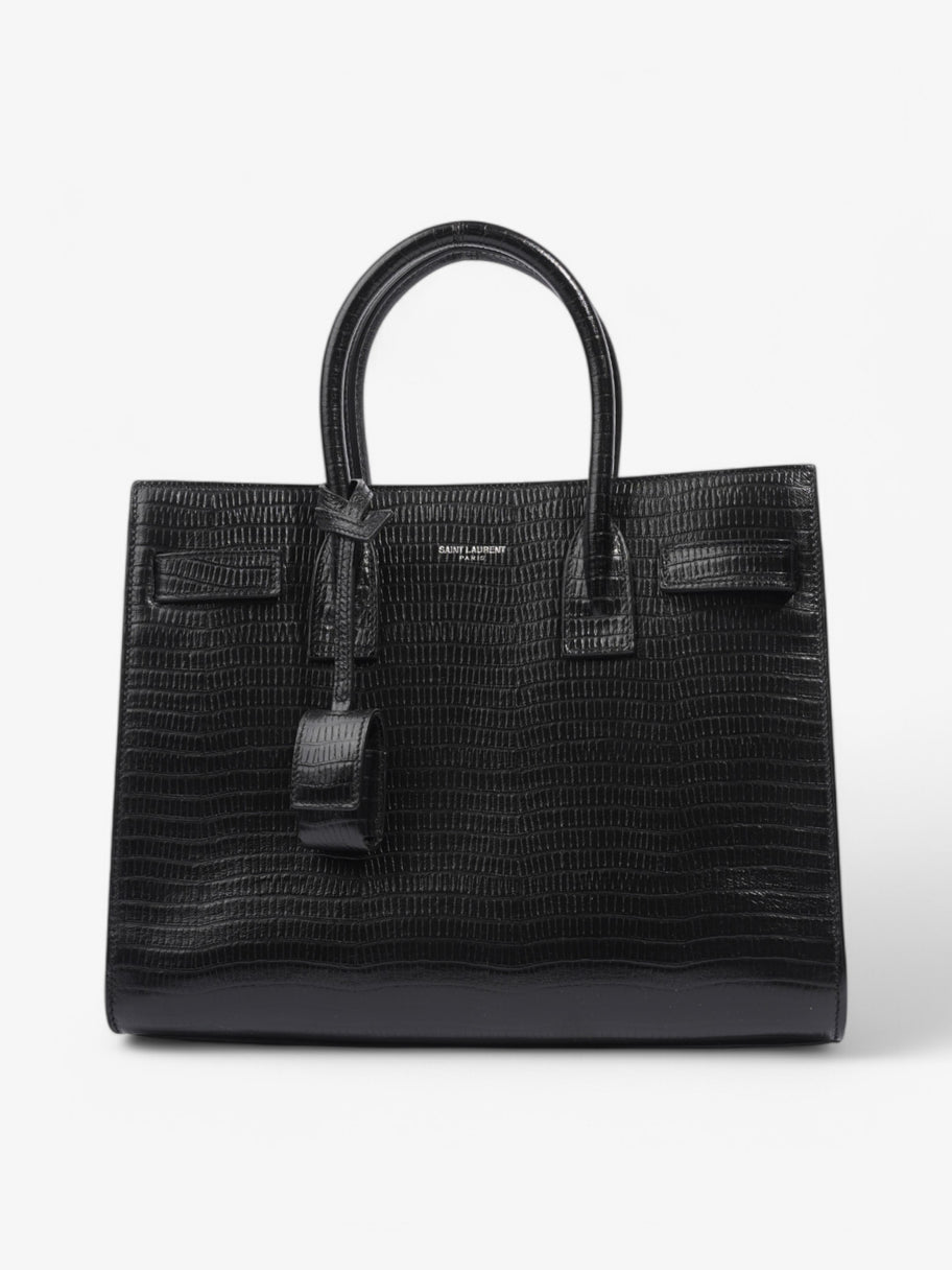 Saint Laurent Sac de Jour Black Crocodile Leather Small Image 1