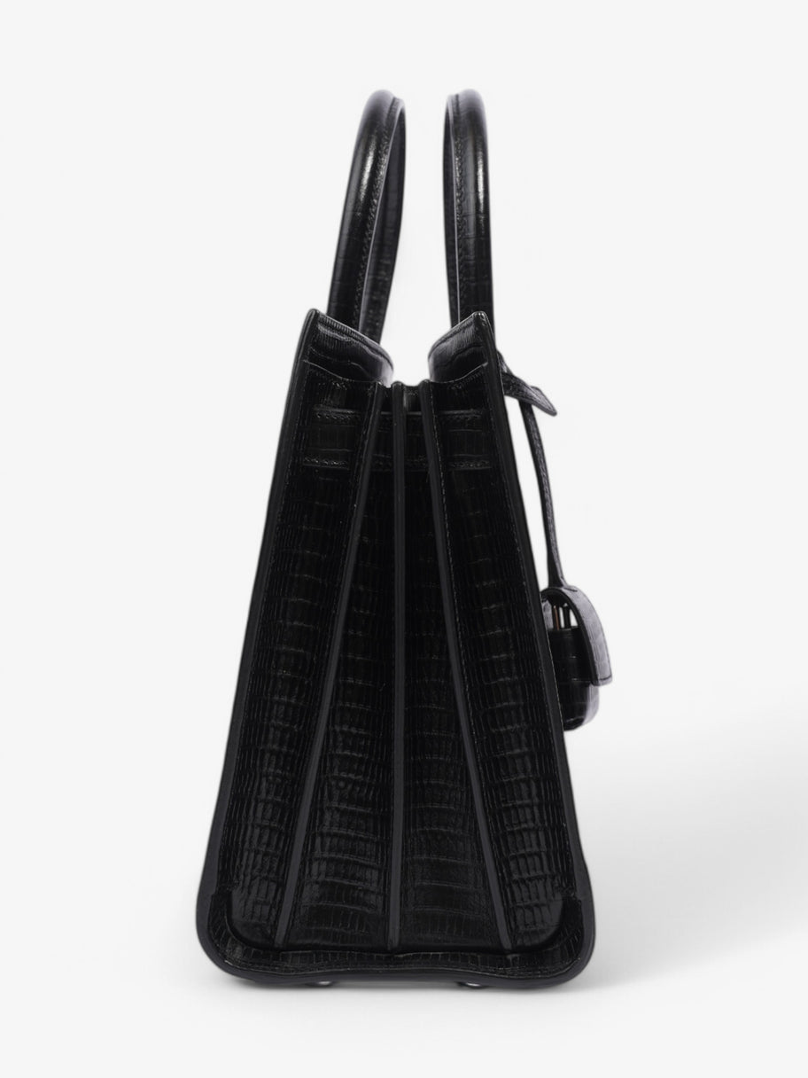Saint Laurent Sac de Jour Black Crocodile Leather Small Image 5