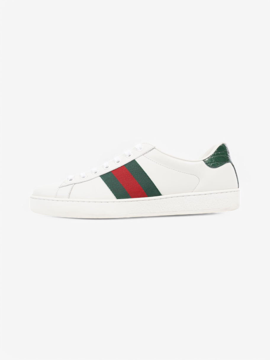 Gucci Ace Sneakers White  / Green / Red Leather EU 41 UK 7 Image 5