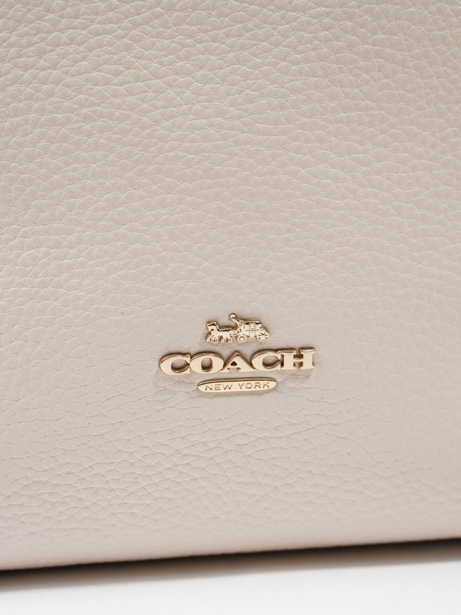 Coach Leather Val Duffle White  Leather Image 7