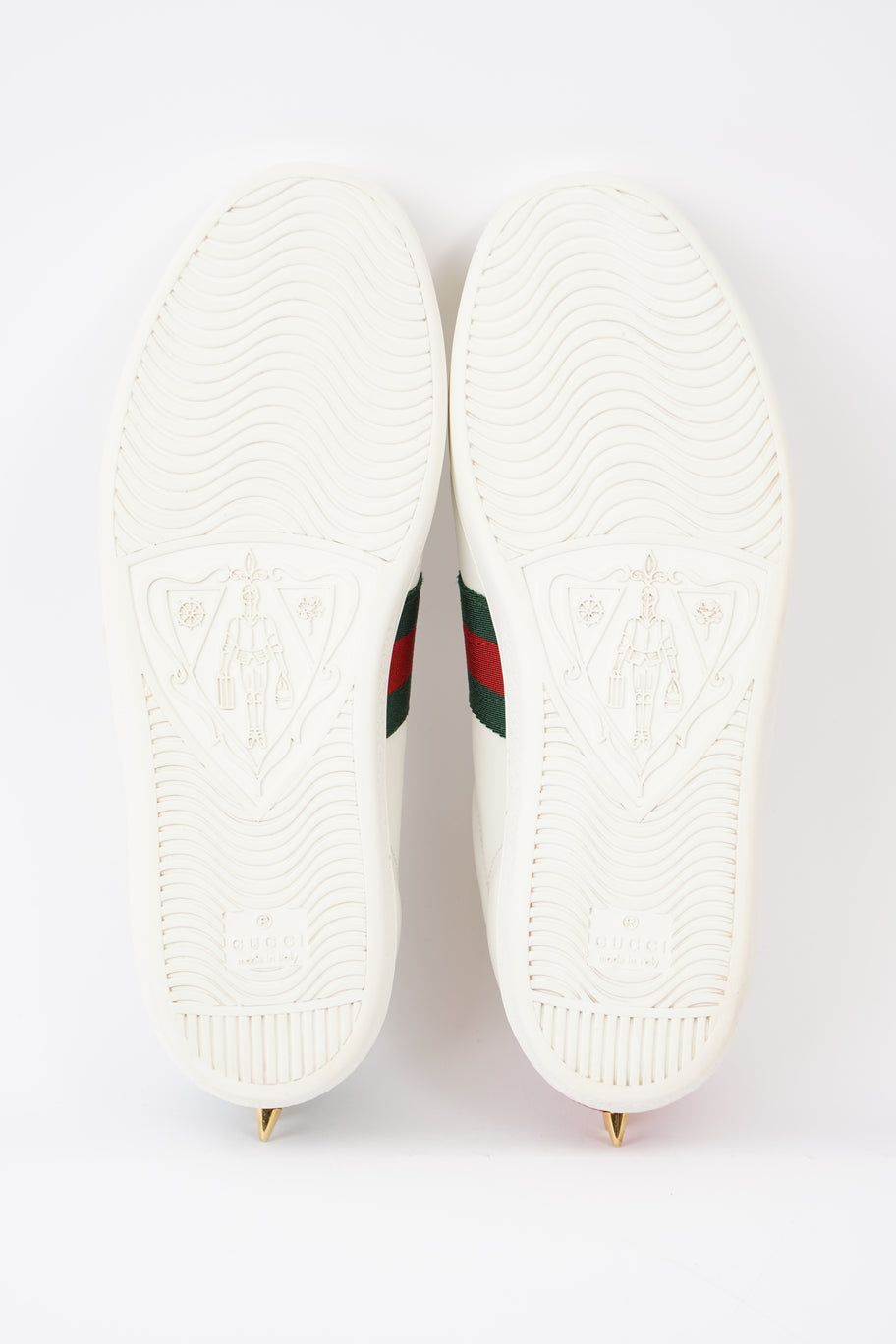 Gucci Ace Studded  White  / Green / Red Leather EU 39 UK 6 Image 7