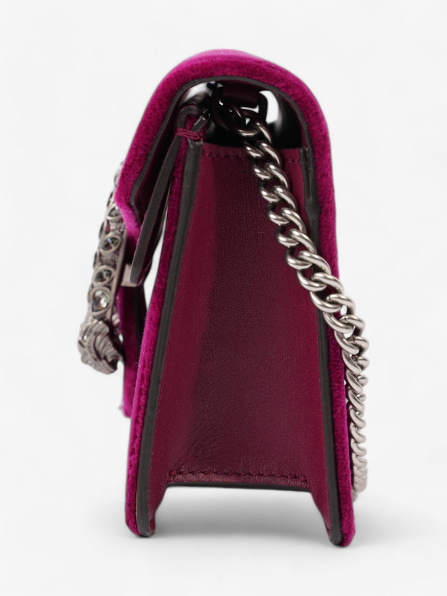 Gucci Dionysus Magneta Velvet Super Mini Image 3