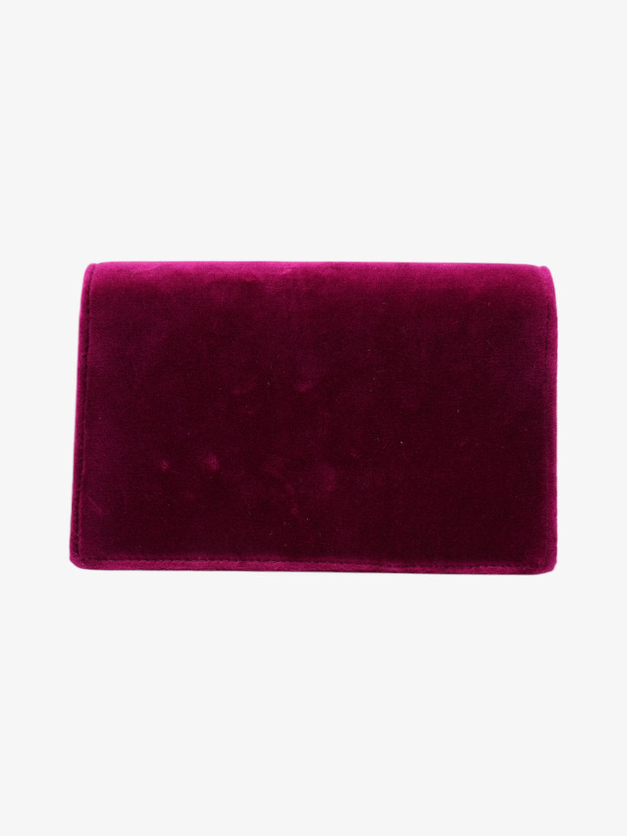 Gucci Dionysus Magneta Velvet Super Mini Image 4