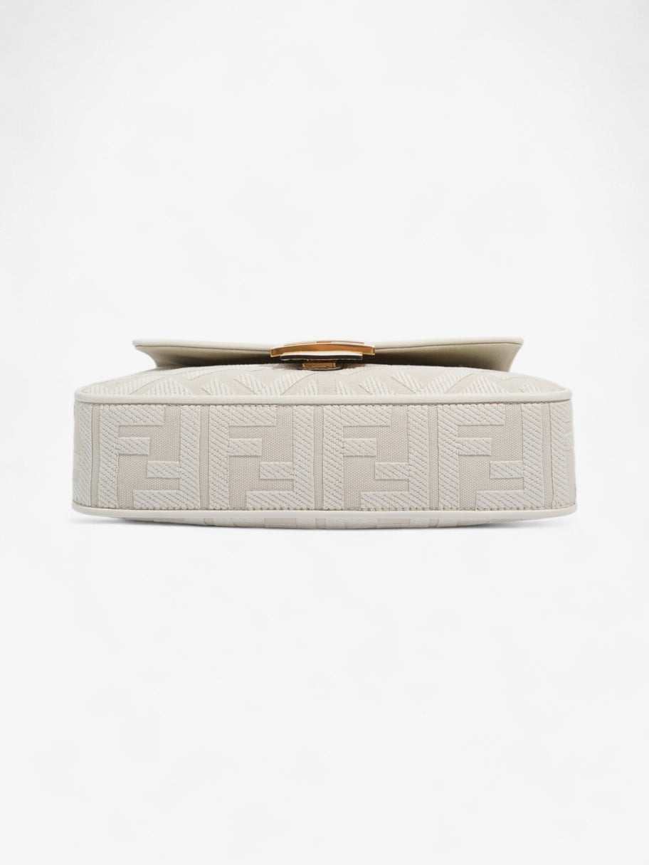 Fendi Baguette White Fabric Image 6