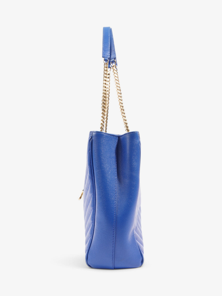 Saint Laurent Cassandre Blue Leather Image 3