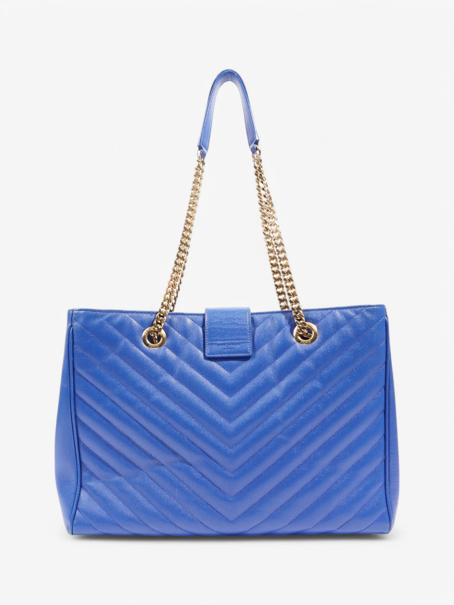 Saint Laurent Cassandre Blue Leather Image 4