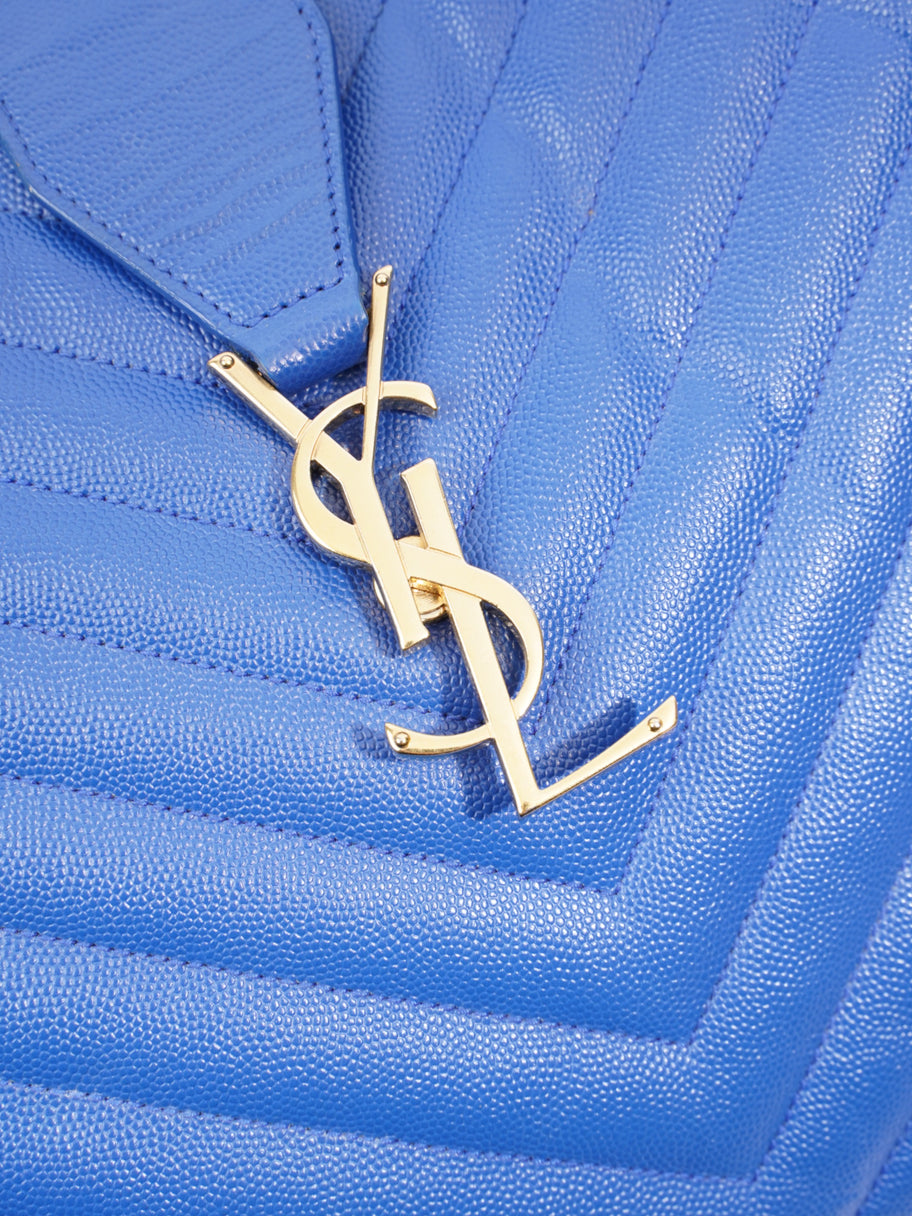 Saint Laurent Cassandre Blue Leather Image 7
