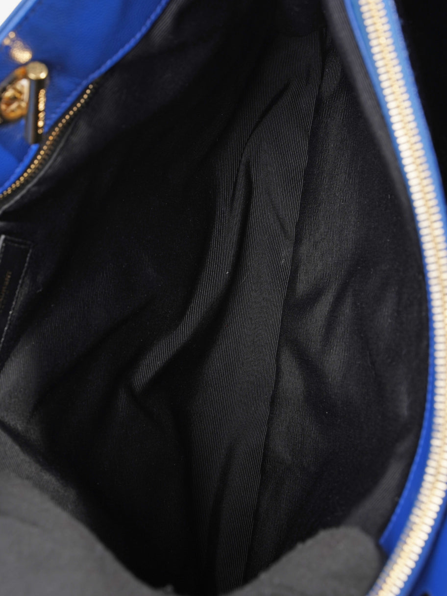Saint Laurent Cassandre Blue Leather Image 9