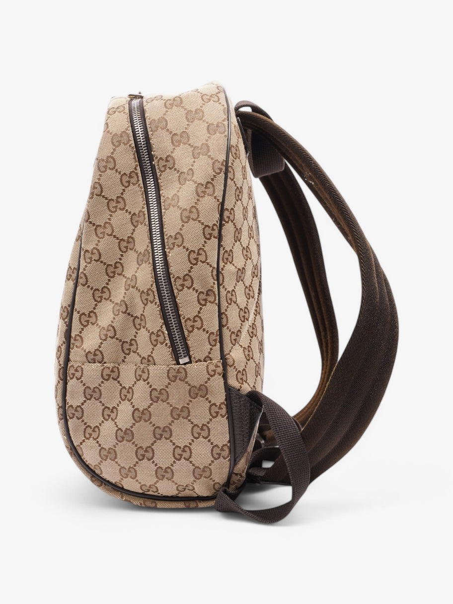 Gucci GG Backpack Beige  / Brown Canvas Image 3