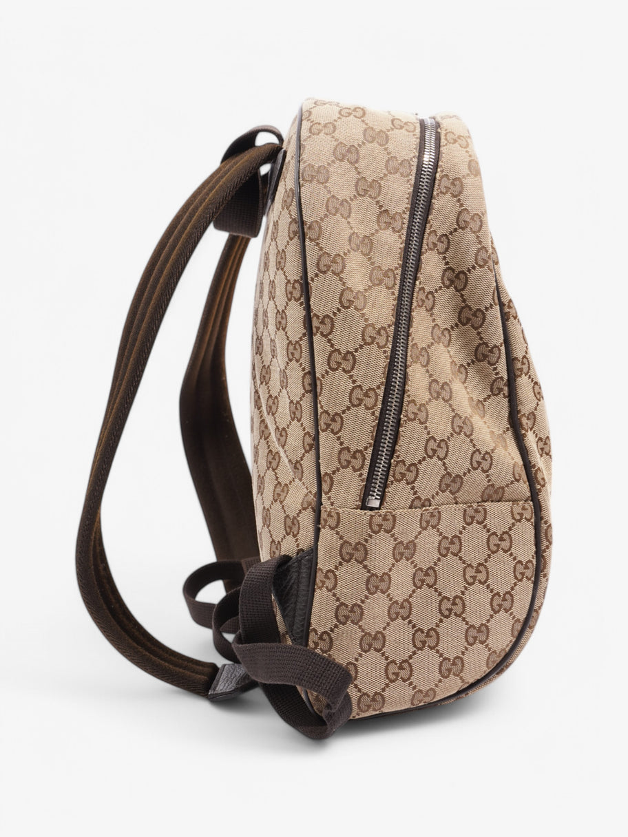 Gucci GG Backpack Beige  / Brown Canvas Image 5