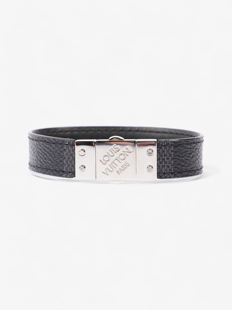  Louis Vuitton Check It Reversible Bracelet Damier Graphite Coated Canvas 19