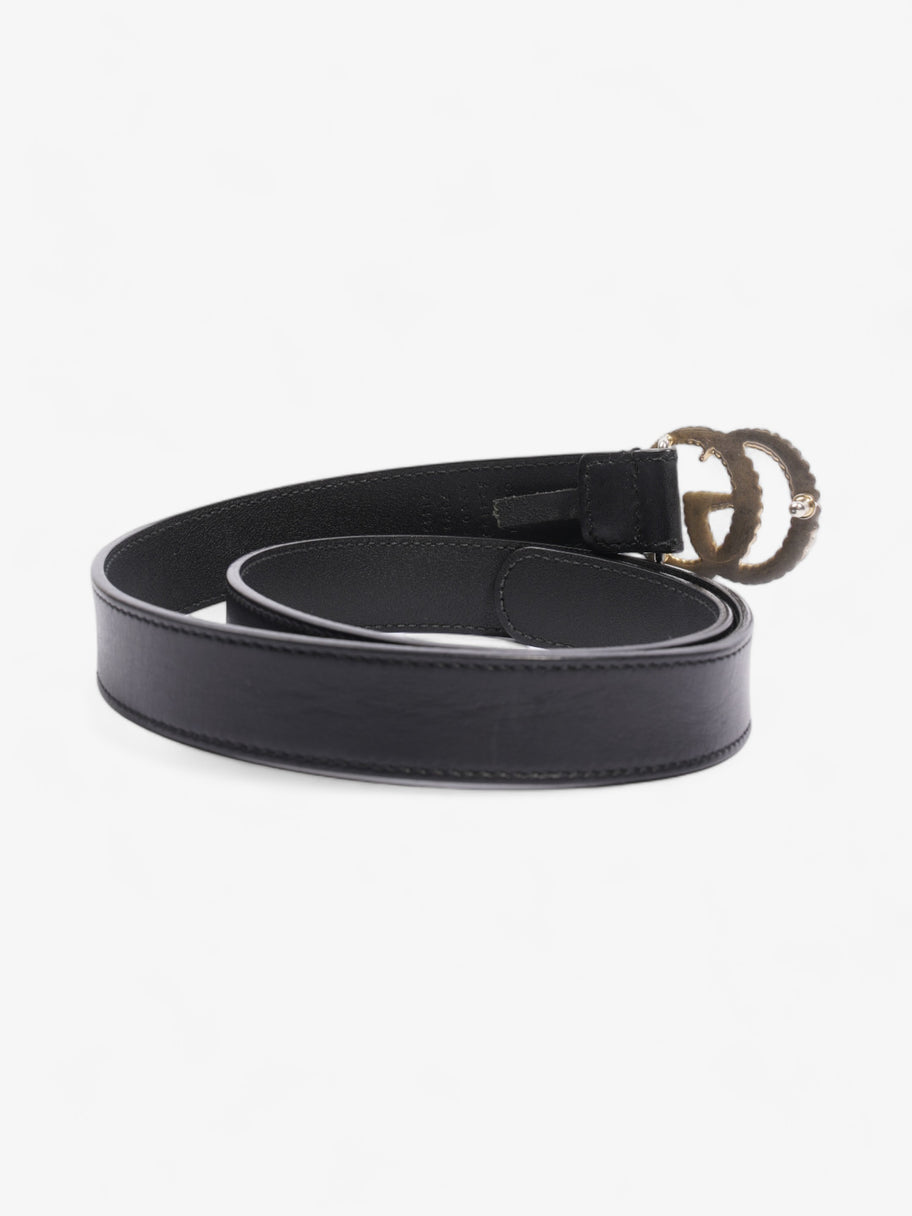 Gucci GG Belt Black Leather 70cm 28