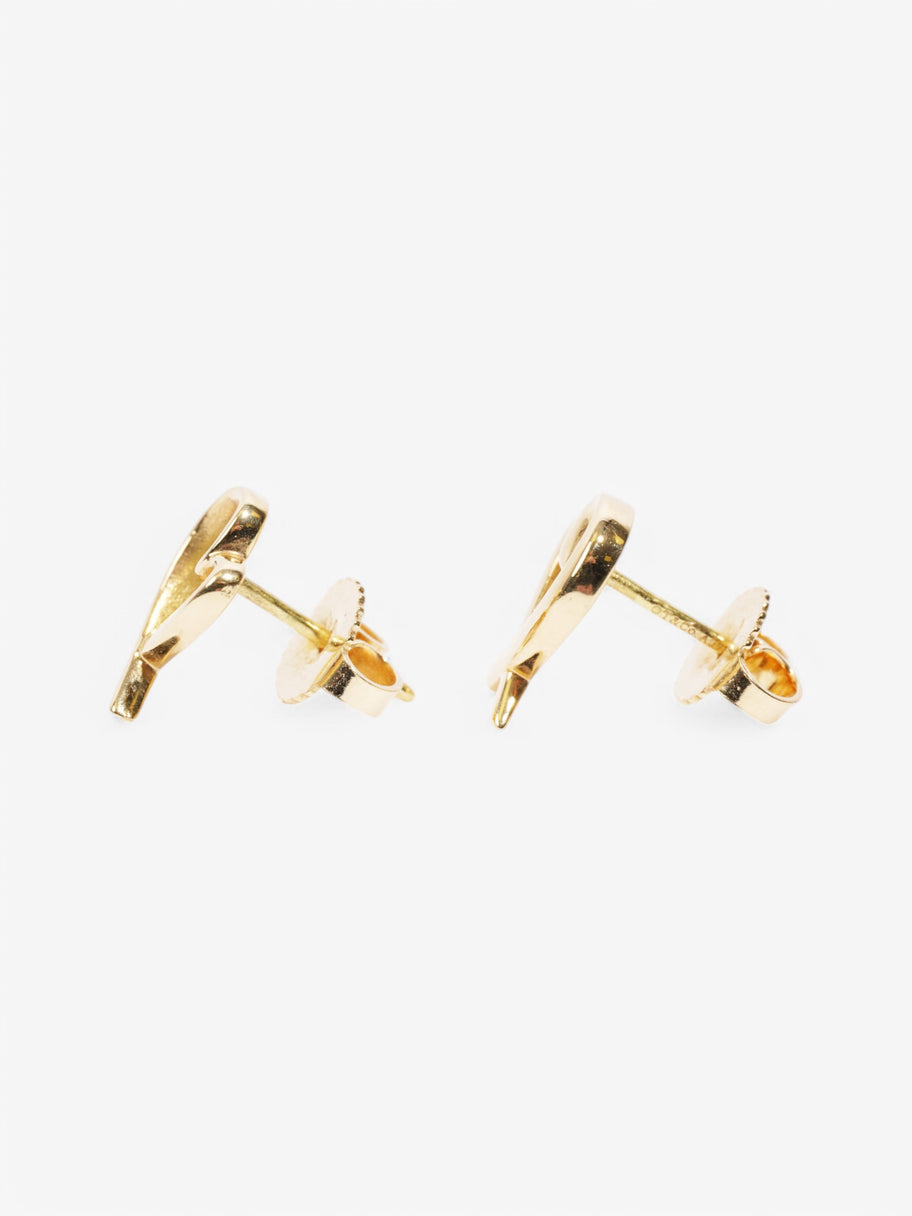 Tiffany and Co Paloma Picasso Loving Heart Earrings Gold 18k Gold Image 2