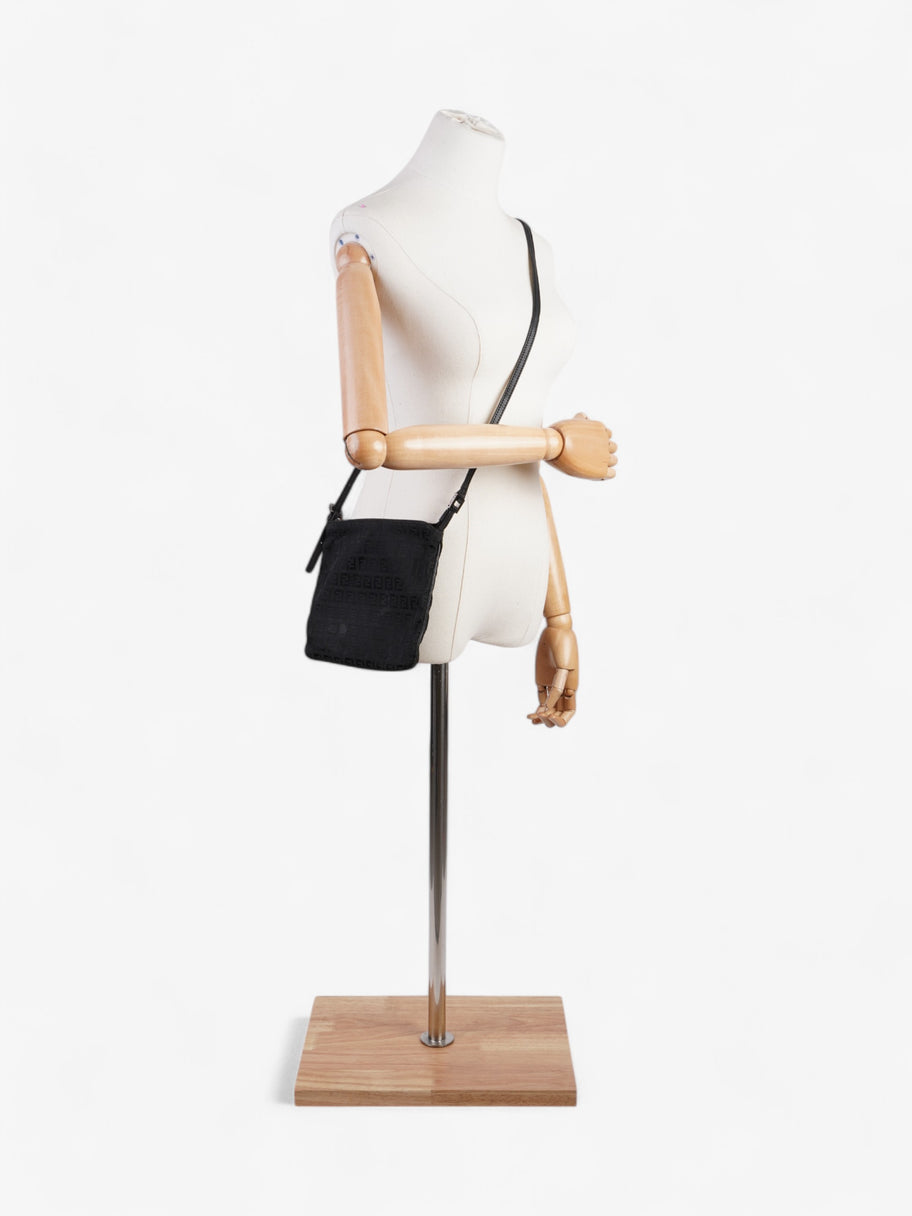 Fendi FF Zucchino Black Canvas Image 2
