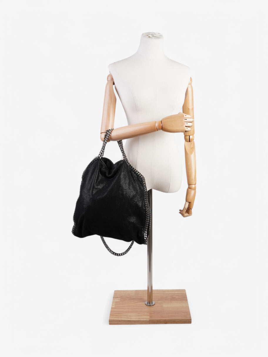 Stella McCartney Falabella Black Faux Leather Small Image 2