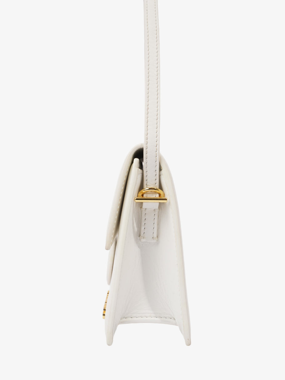 Jacquemus Le Bambino Long White Leather Image 3