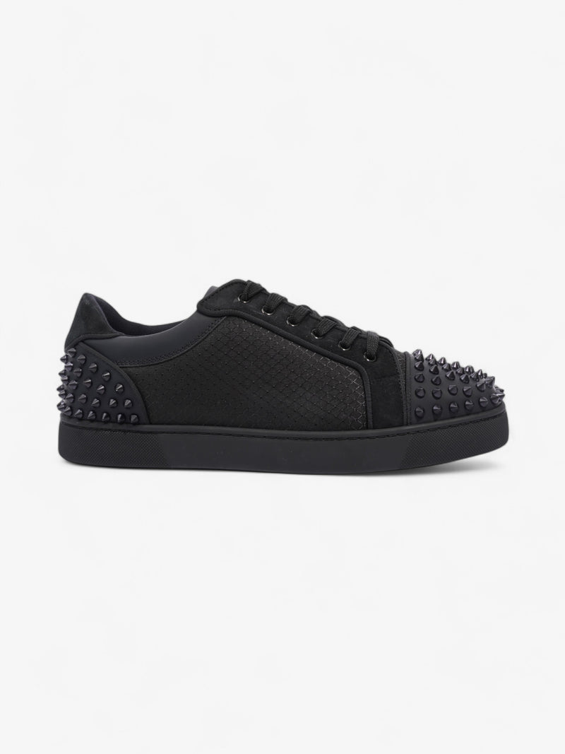  Christian Louboutin Seavaste 2 Orlato  Black Mesh EU 44 UK 10