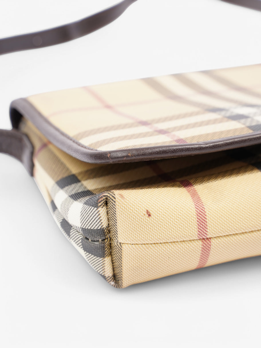 Burberry Nova Check  Beige Checkered Canvas Image 8