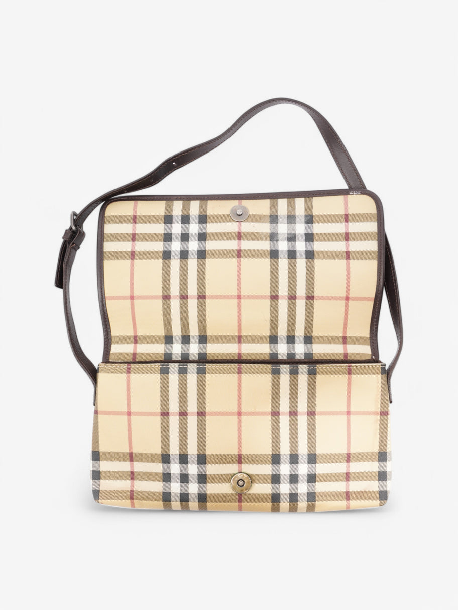 Burberry Nova Check  Beige Checkered Canvas Image 9