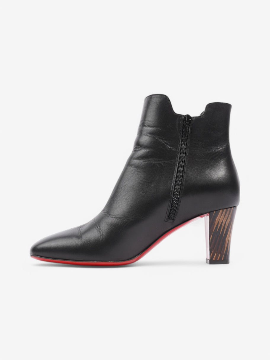 Christian Louboutin Tiagadaboot  80 Black Leather EU 40 UK 7 Image 3
