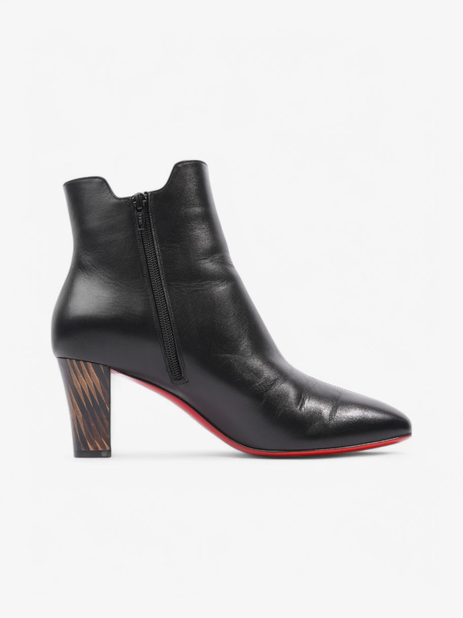 Christian Louboutin Tiagadaboot  80 Black Leather EU 40 UK 7 Image 4