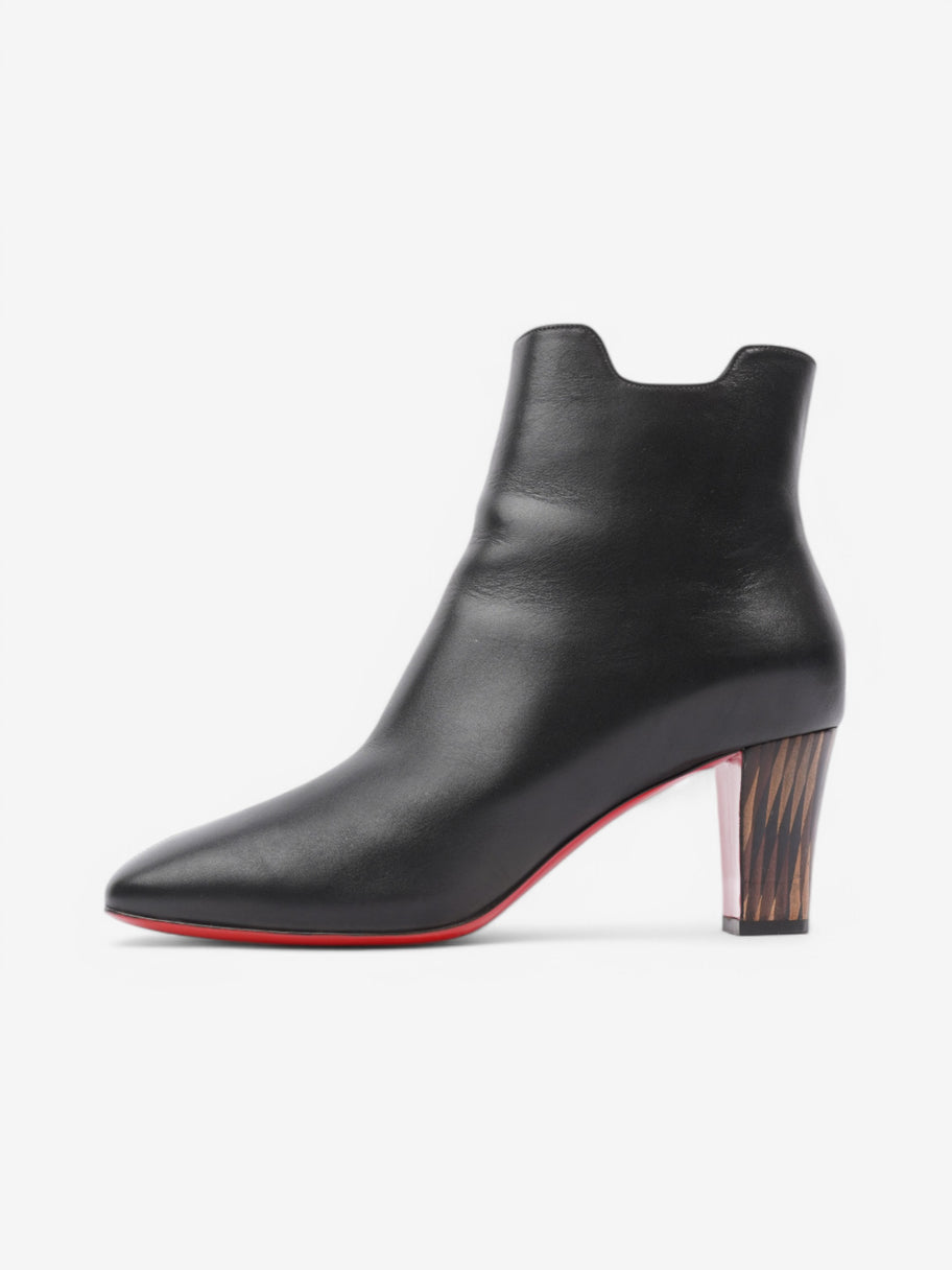 Christian Louboutin Tiagadaboot  80 Black Leather EU 40 UK 7 Image 5