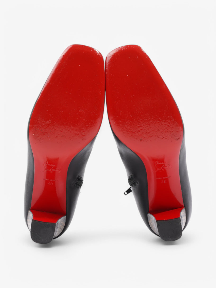 Christian Louboutin Tiagadaboot  80 Black Leather EU 40 UK 7 Image 7