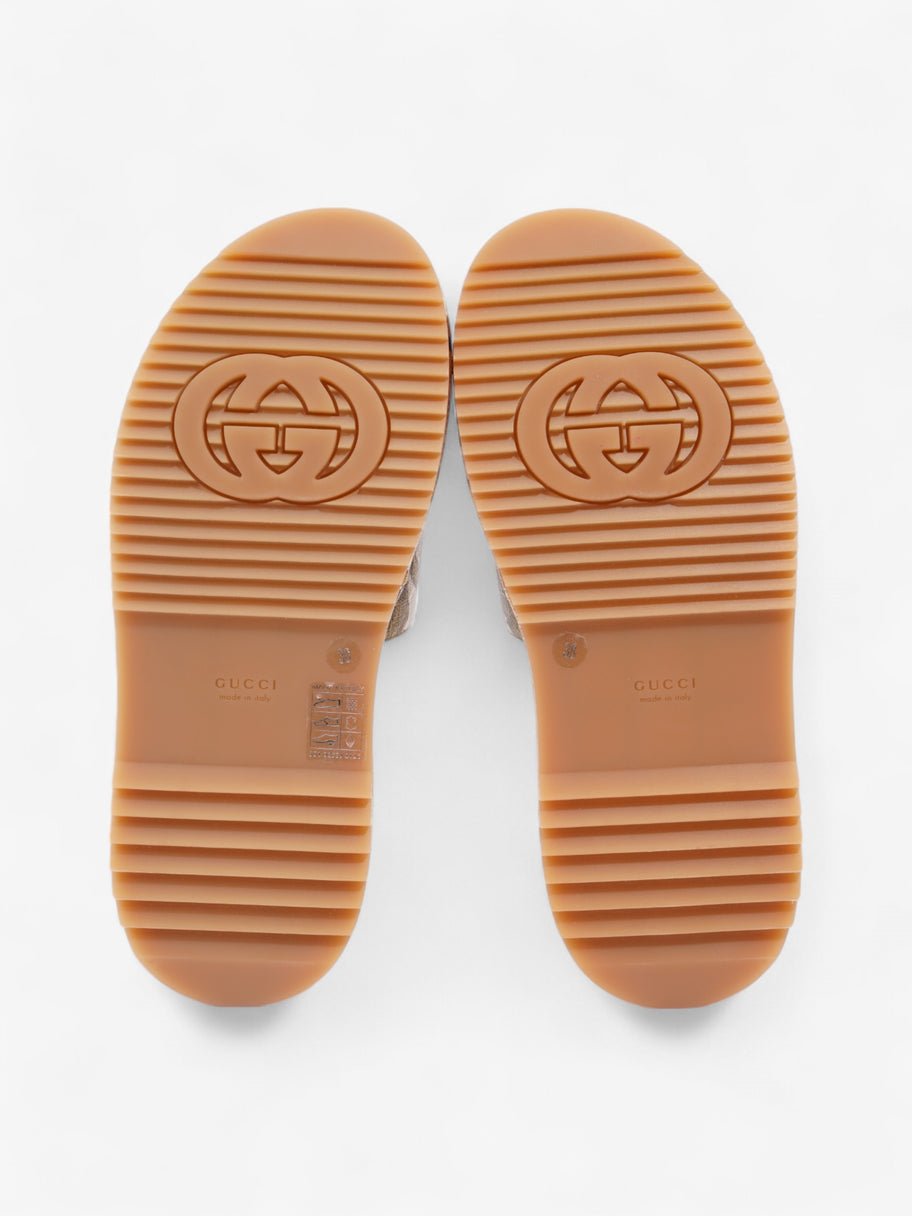 Gucci GG Flora Platform Slides GG Supreme / Multicoloured Canvas EU 38 UK 5 Image 7