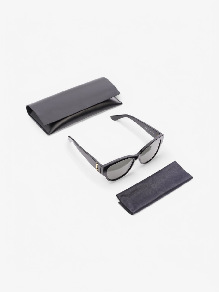 Saint Laurent SL M3 002 Sunglasses Black Acetate 140mm Image 7