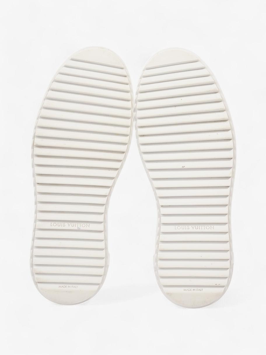 Louis Vuitton Time Out Sneakers White  / Brown Monogram Leather EU 38 UK 5 Image 7