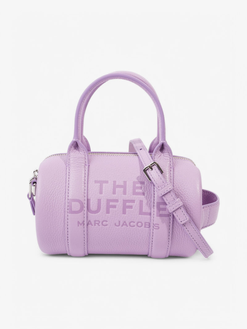  Marc Jacobs The Duffle Bag Wisteria Leather Mini