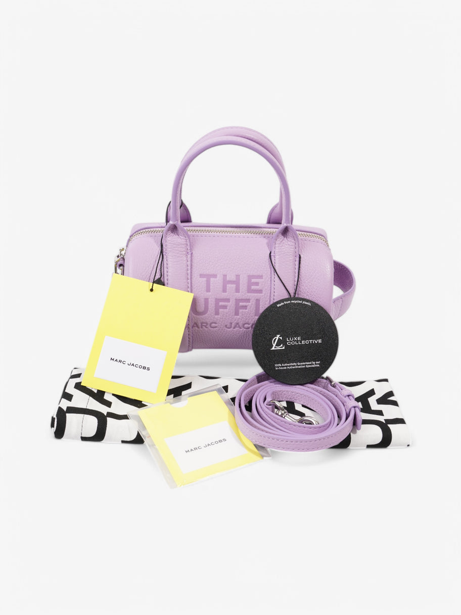 Marc Jacobs The Duffle Bag Wisteria Leather Mini Image 9