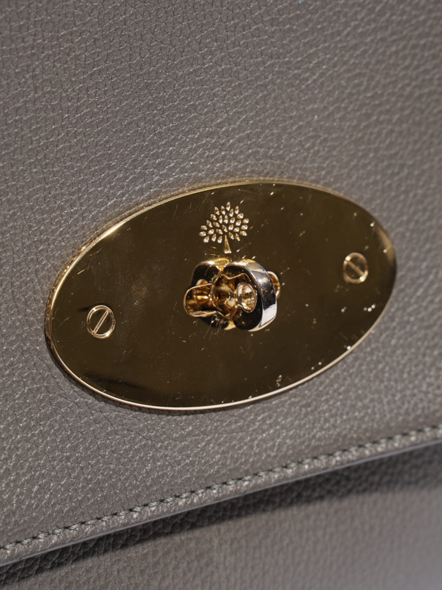 Mulberry Lily Charcoal Grained Leather Medium Image 9