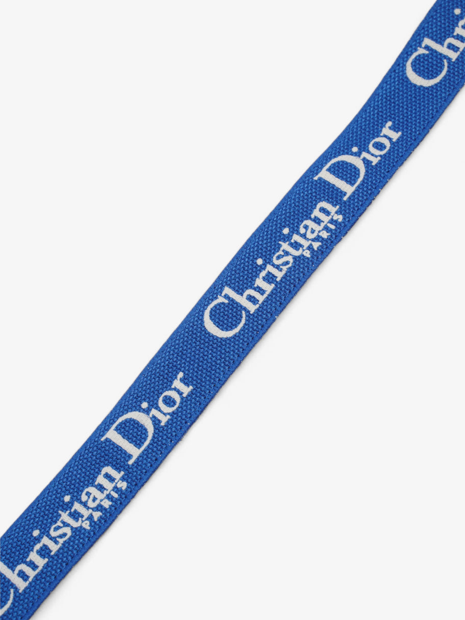 Christian Dior Strap Blue / White Cotton Image 6
