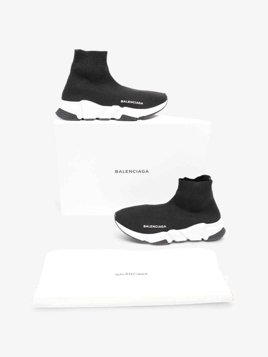 Balenciaga Speed Black / White Cotton EU 38 UK 5 Image 10